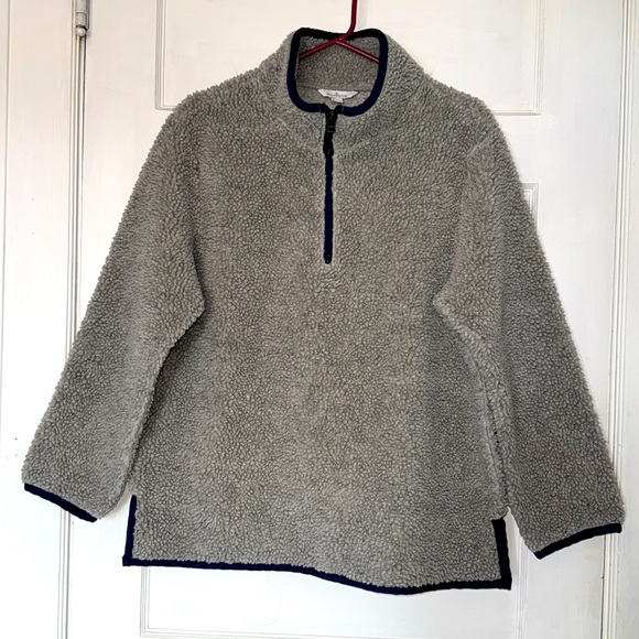 LL Bean signature Sherpa pullover - Picture 1 of 5